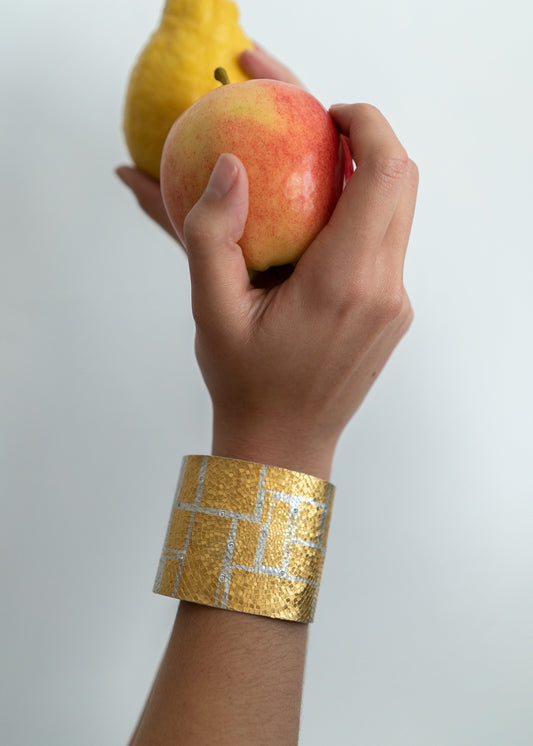 two toned bangle
